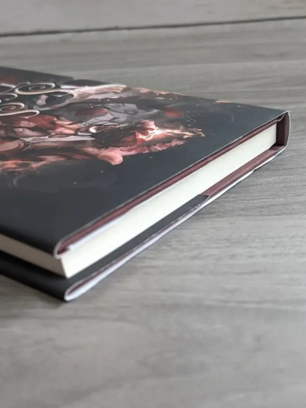 Six Scorched Roses by Carissa Broadbent Indie Print hardcover